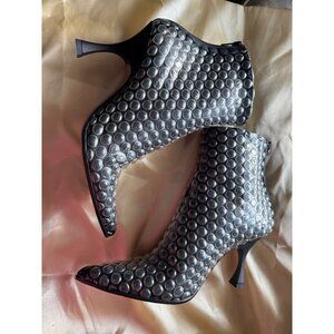 NWB Iconic Bubble Wrap Black Maison Margiela Black Ankle Boots 36 MSRP $745